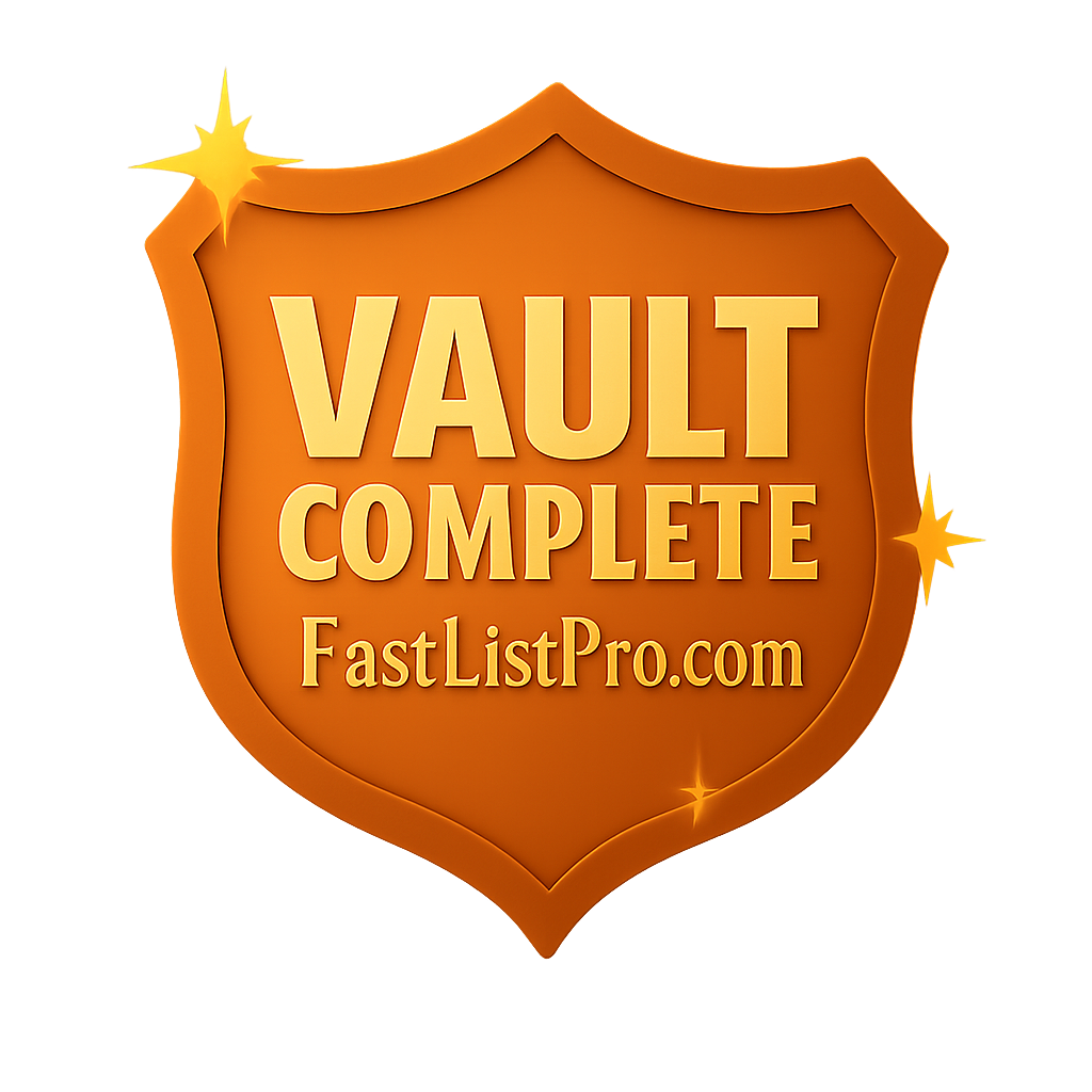 Vault Completion Badge